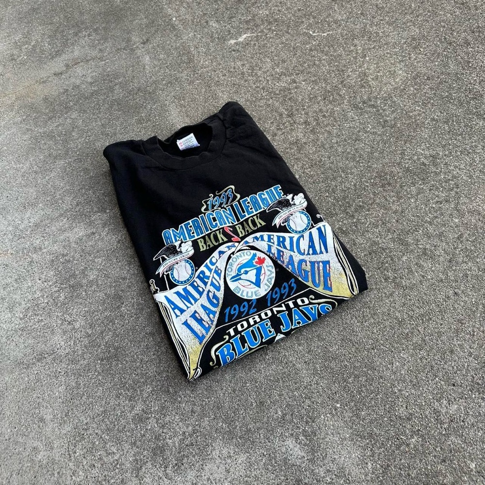 Vintage Single Stitch 1993 Toronto Blue Jays World Series Champion Shirt